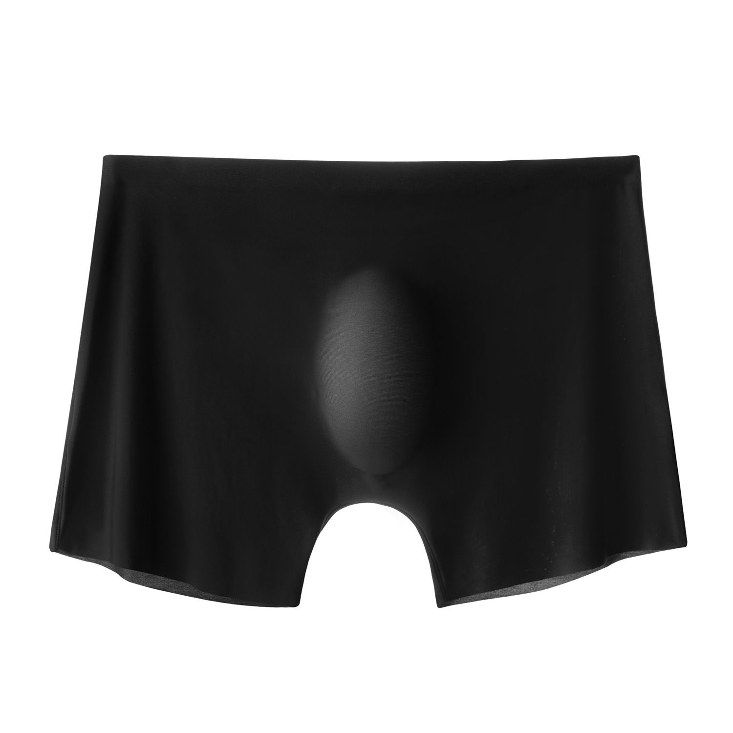 3PCS Men's underwear men's ultra-thin transparent ice silk seamless panties 3D boxer briefs without trace trend personality breathable men's boxers teen sports breathable boxer Briefs  Quick-drying T