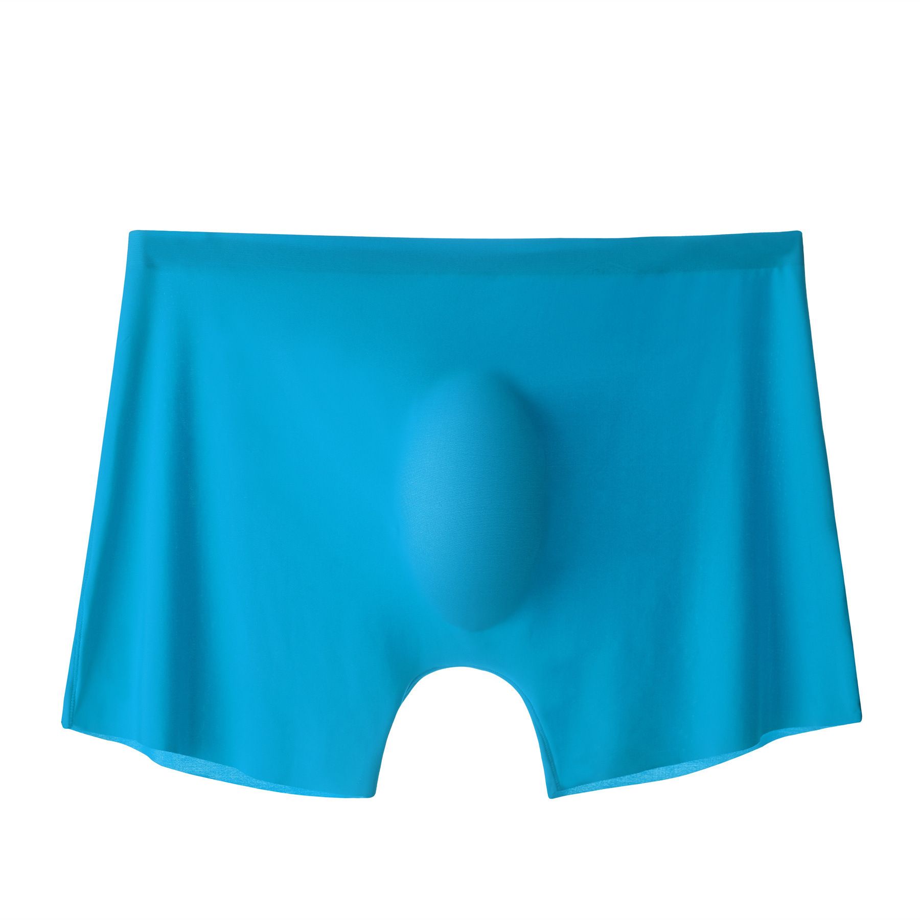 3PCS Men's underwear men's ultra-thin transparent ice silk seamless panties 3D boxer briefs without trace trend personality breathable men's boxers teen sports breathable boxer Briefs  Quick-drying T