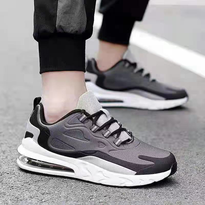 Fashion breathable couple shoes  air cushion sports shoes Fashion Sneakers Casual Lace-up Breathable Mesh Outdoor Students basketball shoes outdoor sports hiking shoes Lightweight Breathable Sneakers