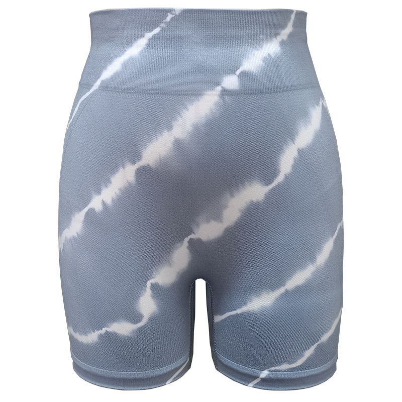 Women's Seamless Tie-Dye Yoga Pants High Waisted Hip Lifting Leggings Yoga Sports Running Fitness Shorts Yoga Slim Fit Hip Lift High Waist Pants