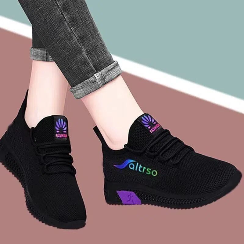 Lady Sport Shoes Canvas Shoes Ladies Shoes Women's Soft-soled Sneakers Breathable Antiskid Sneakers Breathable Casual Single Shoes School Shoes Rubber Shoes For Women
