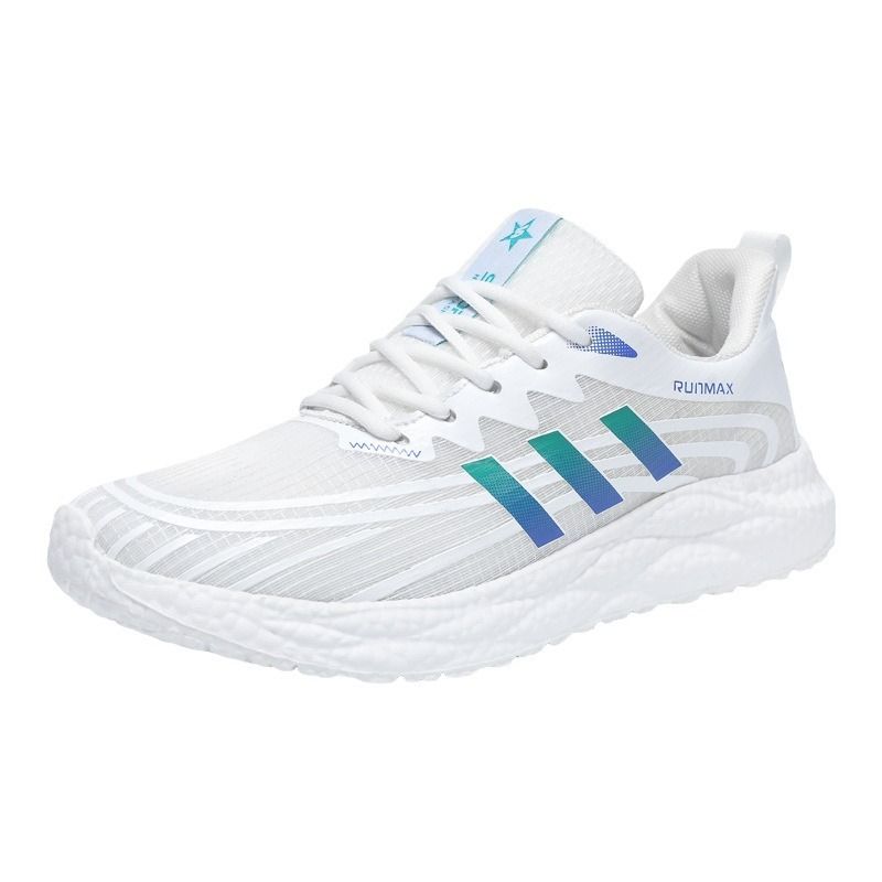 Hollow out Men's Shoes Mesh Breathable Sneakers Popcorn Outsole Running Shoes Trendy Men's Shoes Breathable Lightweight Running Shoes Men Sneakers casual breathable shoes