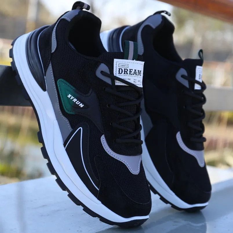 (Size 39-46) 2024 new men's shoes Casual Sneakers Hundred Fly Weave Mesh Breathable Sneakers Thin Breathable Running Shoes Breathable lightweight sneakers Classic lace-up sneakers