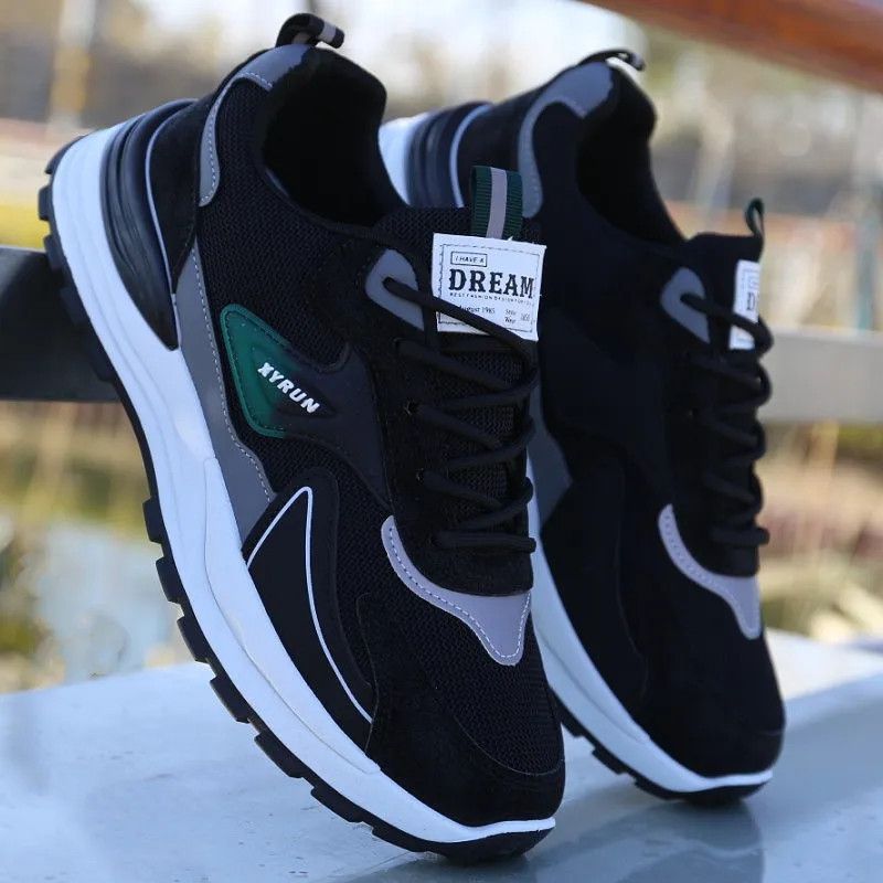 (Size 39-46) 2024 new men's shoes Casual Sneakers Hundred Fly Weave Mesh Breathable Sneakers Thin Breathable Running Shoes Breathable lightweight sneakers Classic lace-up sneakers