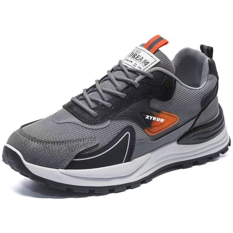 (Size 39-46) 2024 new men's shoes Casual Sneakers Hundred Fly Weave Mesh Breathable Sneakers Thin Breathable Running Shoes Breathable lightweight sneakers Classic lace-up sneakers