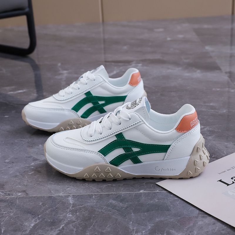 Women's shoes  new Korean flat bottom comfortable sneakers Casual All Match Gump Shoes Fashion Ladies Shoes Women Sports Shoes Breathable Lightweight Running Shoes Leisure Shoes