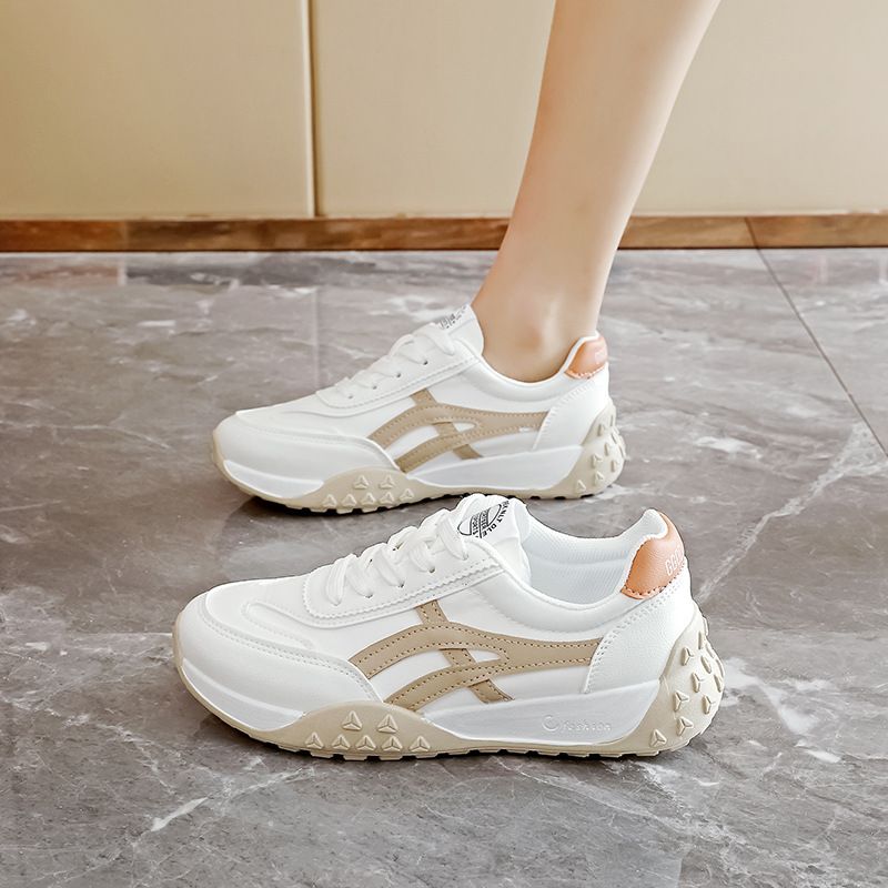 Women's shoes  new Korean flat bottom comfortable sneakers Casual All Match Gump Shoes Fashion Ladies Shoes Women Sports Shoes Breathable Lightweight Running Shoes Leisure Shoes