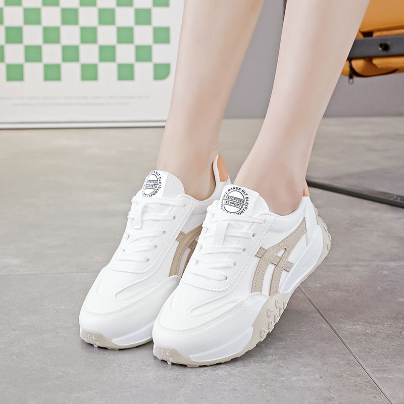 Women's shoes  new Korean flat bottom comfortable sneakers Casual All Match Gump Shoes Fashion Ladies Shoes Women Sports Shoes Breathable Lightweight Running Shoes Leisure Shoes