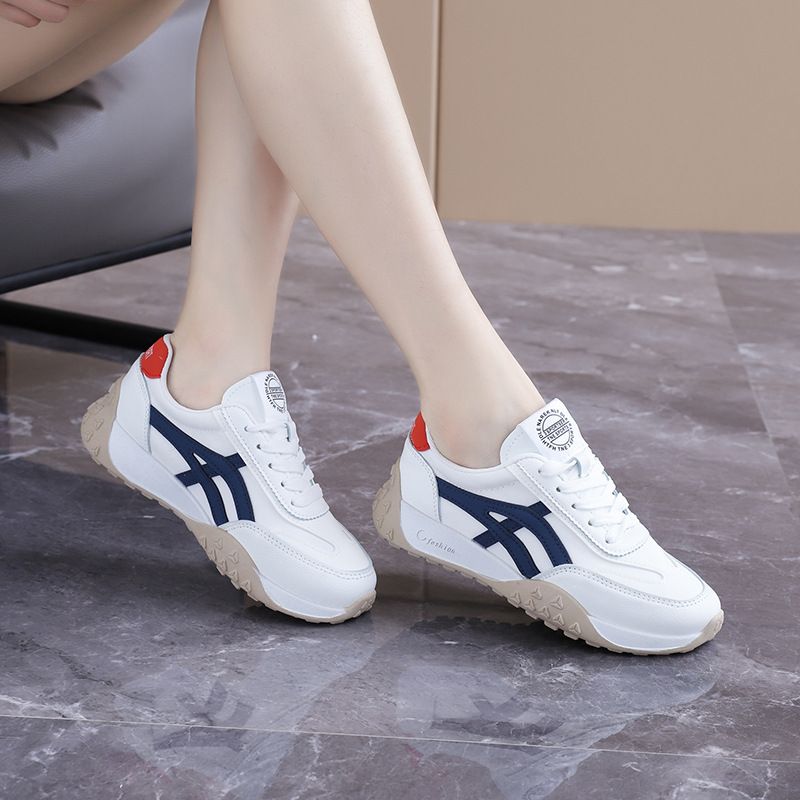 Women's shoes  new Korean flat bottom comfortable sneakers Casual All Match Gump Shoes Fashion Ladies Shoes Women Sports Shoes Breathable Lightweight Running Shoes Leisure Shoes