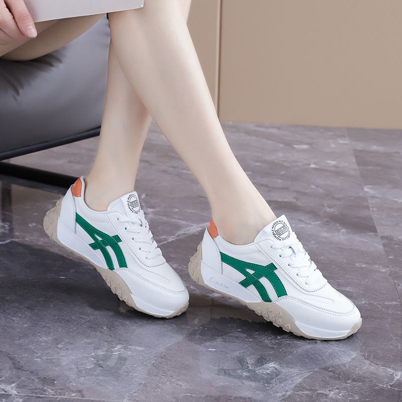 Women's shoes  new Korean flat bottom comfortable sneakers Casual All Match Gump Shoes Fashion Ladies Shoes Women Sports Shoes Breathable Lightweight Running Shoes Leisure Shoes