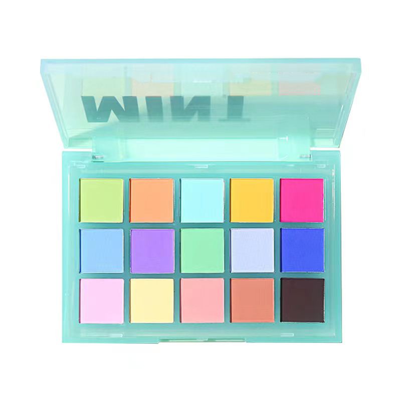 16 Colors MYHO Makeup Macaron Eyeshadow Palette Matte Pigment Eye Shadow Powder Cosmetic