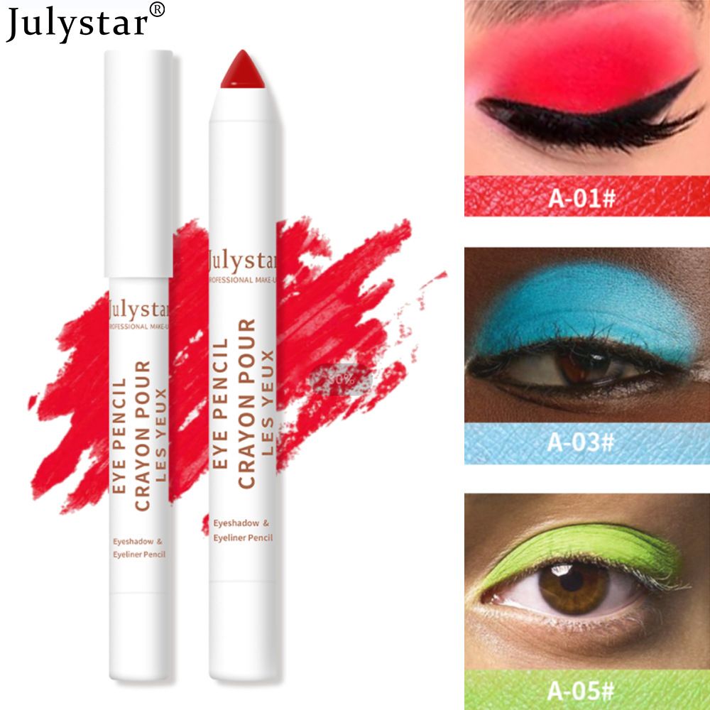 10PCS/Set Eyeshadow pencil Kit Makeup Waterproof Colorful Eyeshadow Pen Professional Salon Make up Eyeshadow Cosmetics