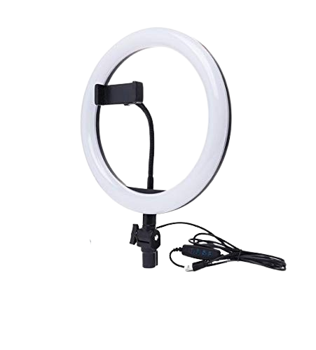 12 Inch LED Ring Light & Bluetooth Shutter Remote Control | Photography Light | Makeup Light | Vlogging Light