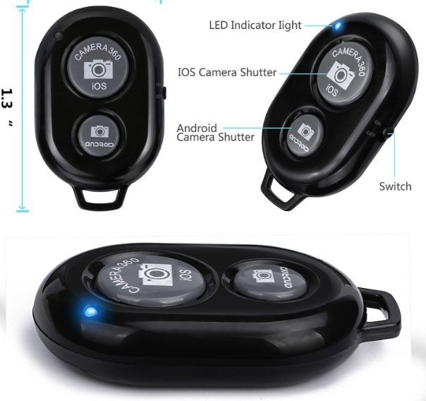 12 Inch LED Ring Light & Bluetooth Shutter Remote Control | Photography Light | Makeup Light | Vlogging Light