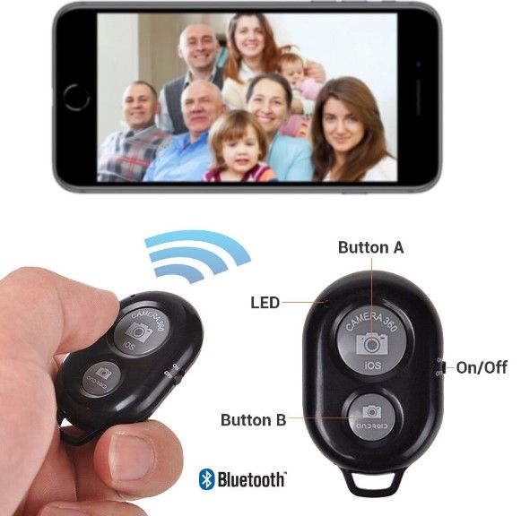 12 Inch LED Ring Light & Bluetooth Shutter Remote Control | Photography Light | Makeup Light | Vlogging Light
