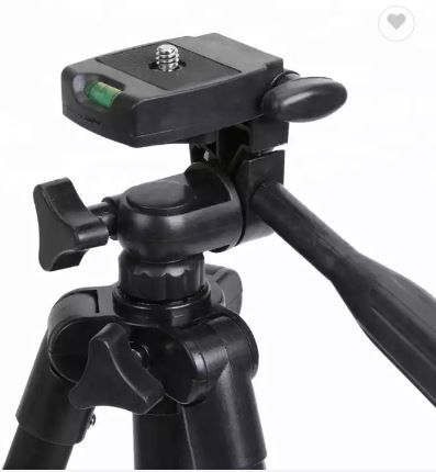 Tripod Stand, 1.5 Meters Lavaliere Microphone & Phone Holder - 1.2 Meters Tall Tripod | Cameras and Phone Tripod Stand | Small Tripods