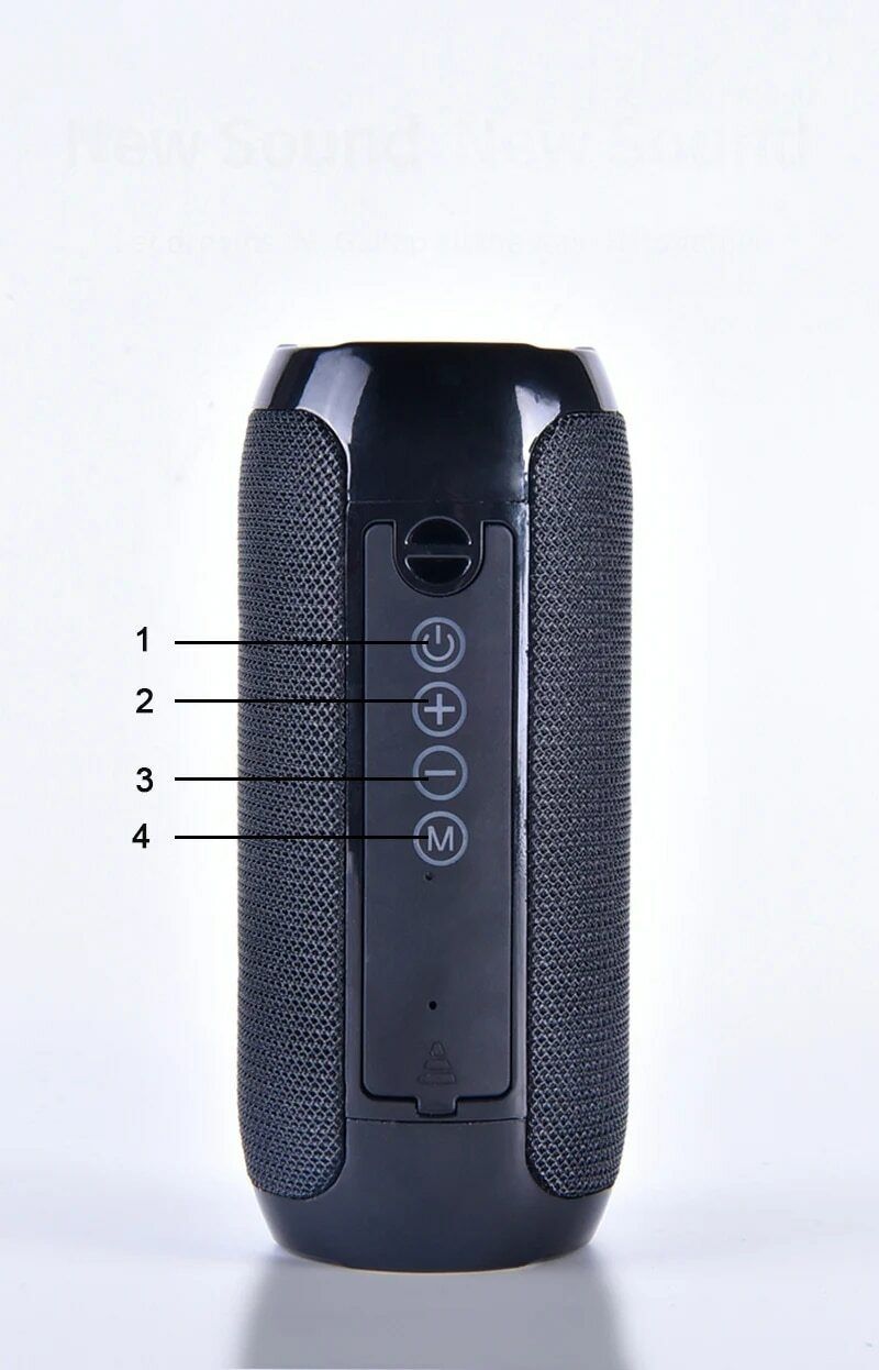 Portable Bluetooth Speakers TG117 With Radio, FM, USBport | Memory Card Slot | Rechargeable Speaker | Long Battery Life