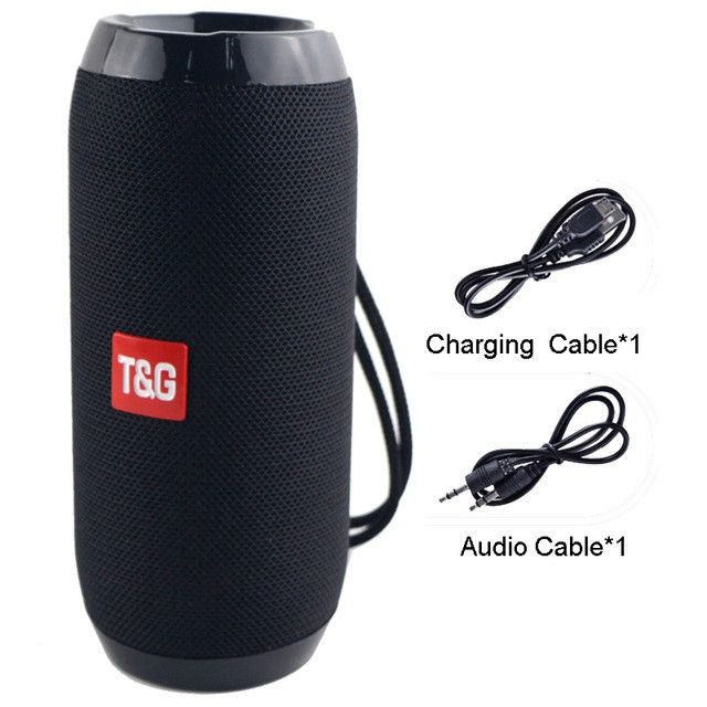 Portable Bluetooth Speakers TG117 With Radio, FM, USBport | Memory Card Slot | Rechargeable Speaker | Long Battery Life