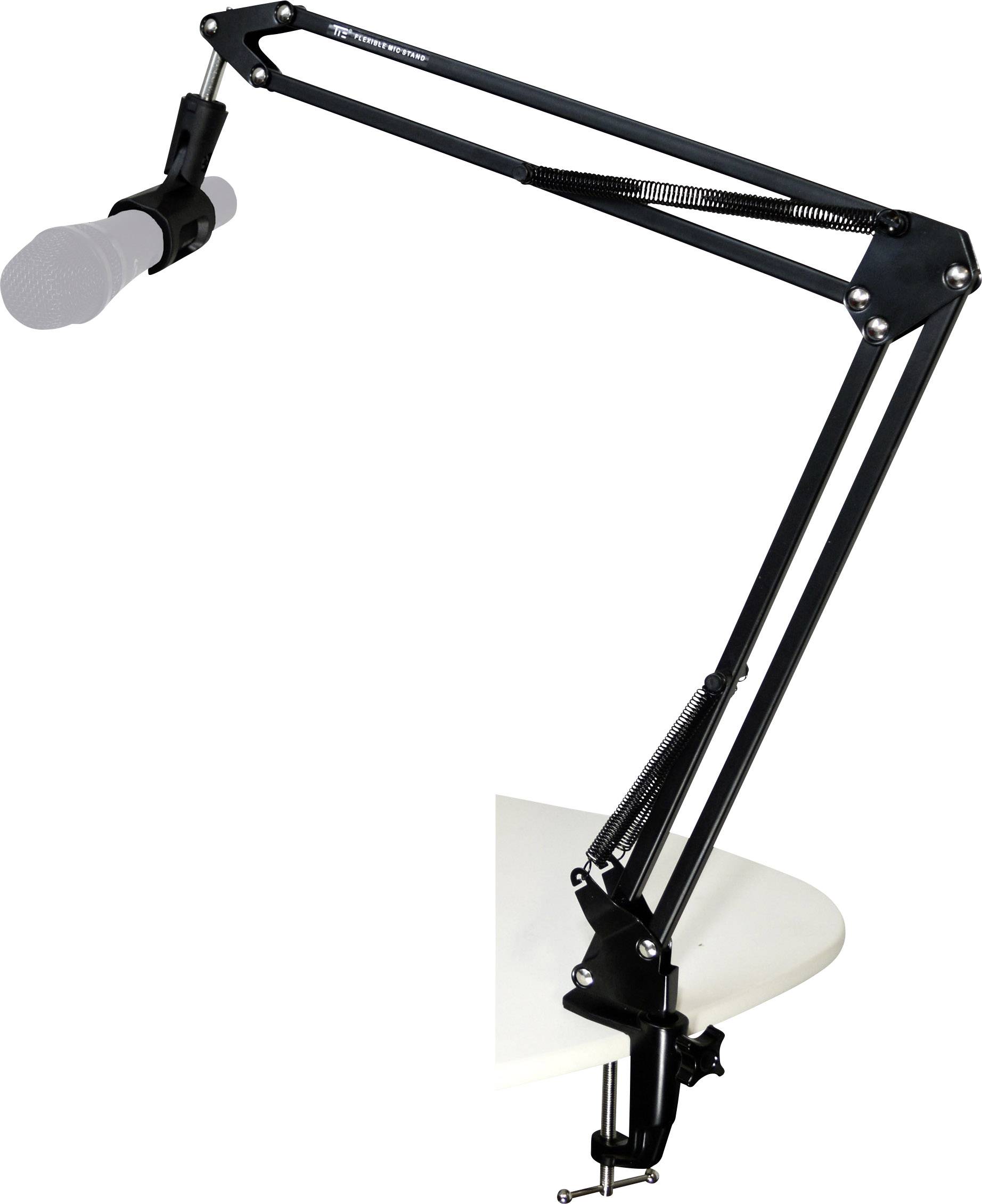 Flexible Table Mount Microphone Arm Stand For Podcast | Goose Neck Arm Stand | Studio Table Mic Stand