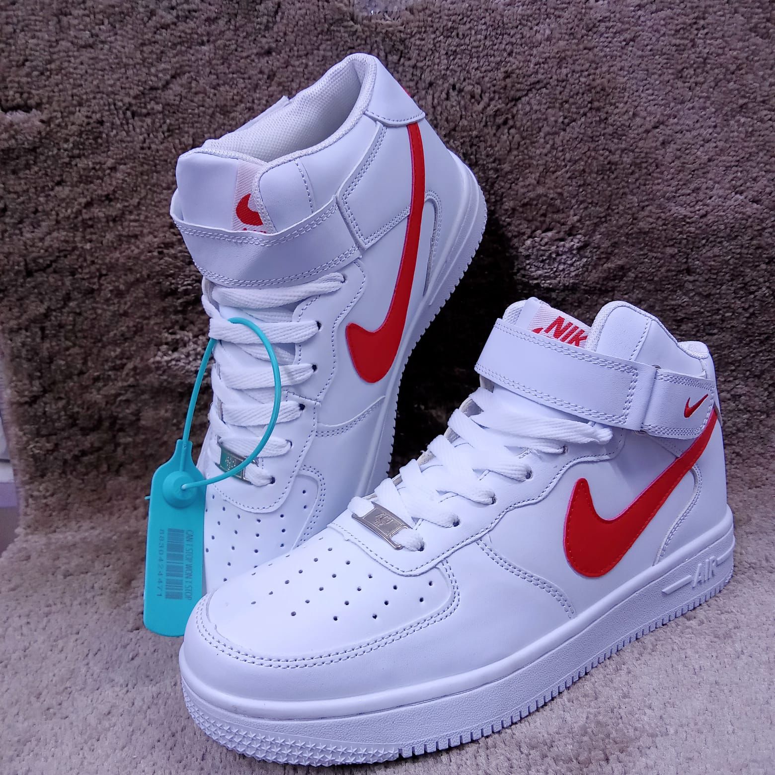 Fashionable High Cut Air Force Unisex Breathable Men Women Sports Comfortable Sneakers Lace Up Closed Shoes Dress Leisure Boy Girl Shoes Fashion Airforce