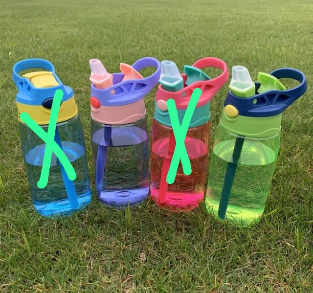 Kids Straw  Water Bottle