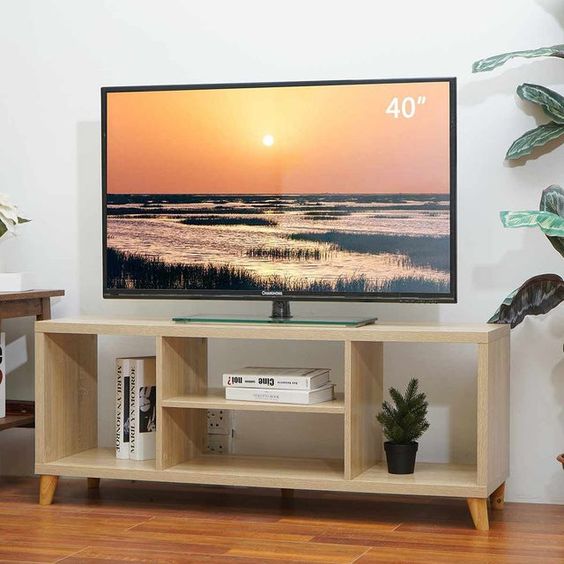 Sawyers Modern Wooden TV Stand For Up To 55" TV