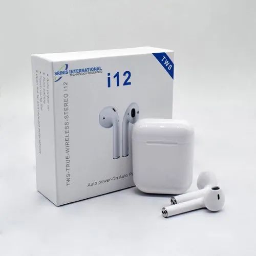 i12 TWS airpods wireless Bluetooth earbuds