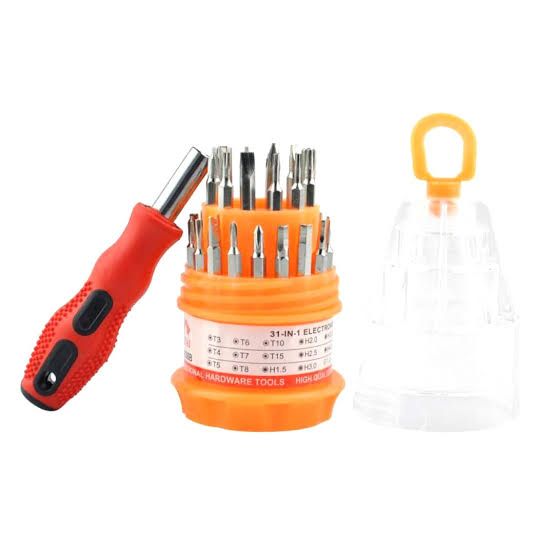 31 in 1 Phone repair tool kit magnetic screwdriver kit