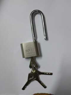 Solit padlock long shackle 50mm top security lock
