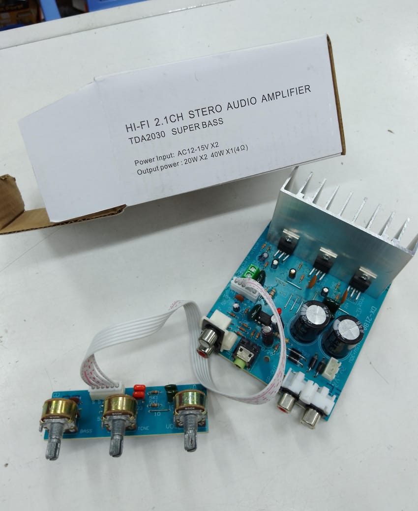 TDA2030 HiFi 2.1CH stereo audio