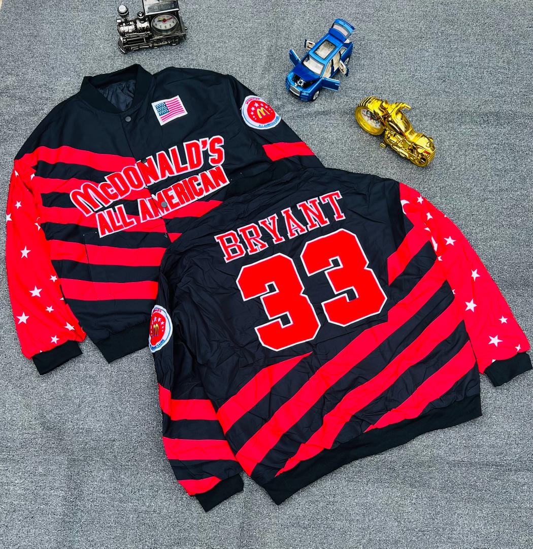 High quality fashionable and long lasting Men's Long Sleeve Baseball Jacket Bomber Coat with Color Block Letter Graphic