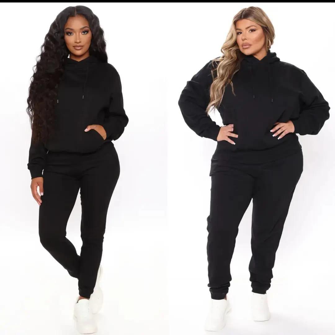Timeless and High quality and fashionable Women's Lounge Sets with Pockets, Long Sleeve 2024 Fall Half Zip Sweatshirt with Jogger Pants