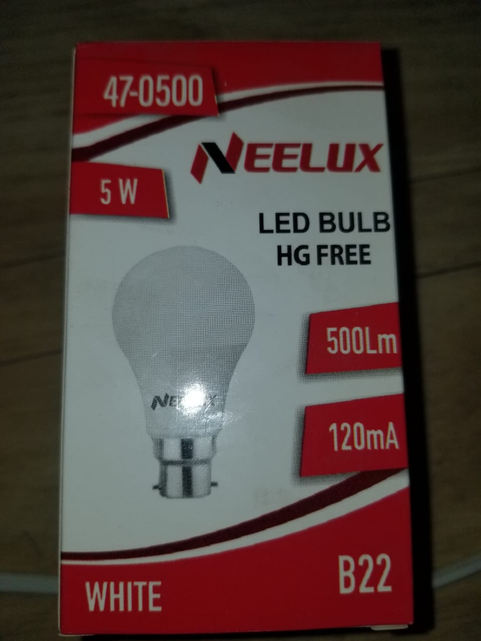 longer lifespan Neelux 5W LED Energy Saving Bulb enough brightness hard to break