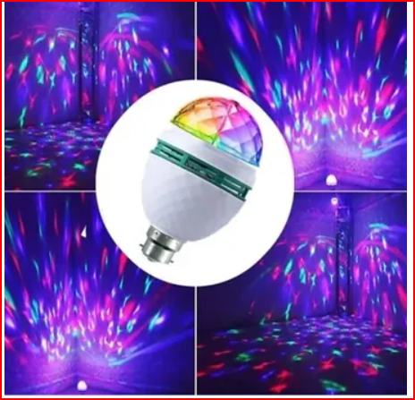 decorating light LED Rotating Stage Light Disco Bulb RGB multi colour