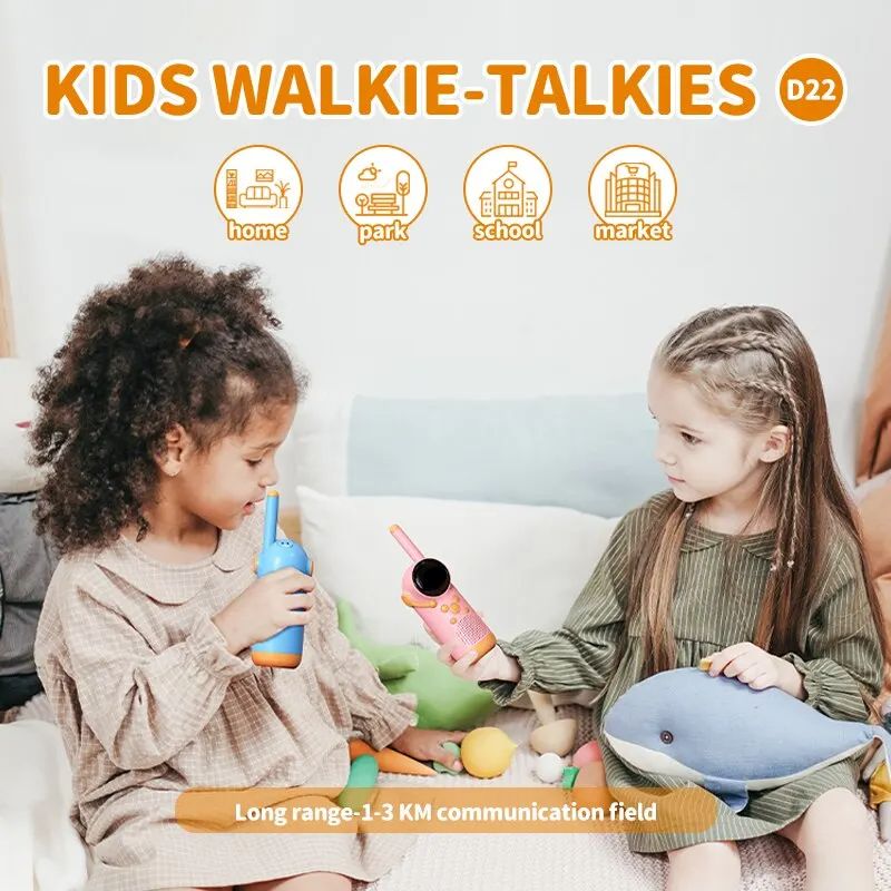 Smart children's walkie-talkie parent-child handheld wireless outdoor interactive toy gift