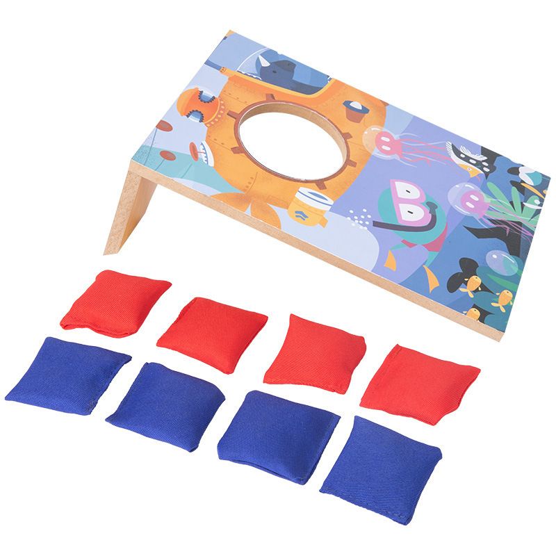 Children's cloth sandbag throwing game, throwing target sandbag board, indoor and outdoor parent-child interactive toys