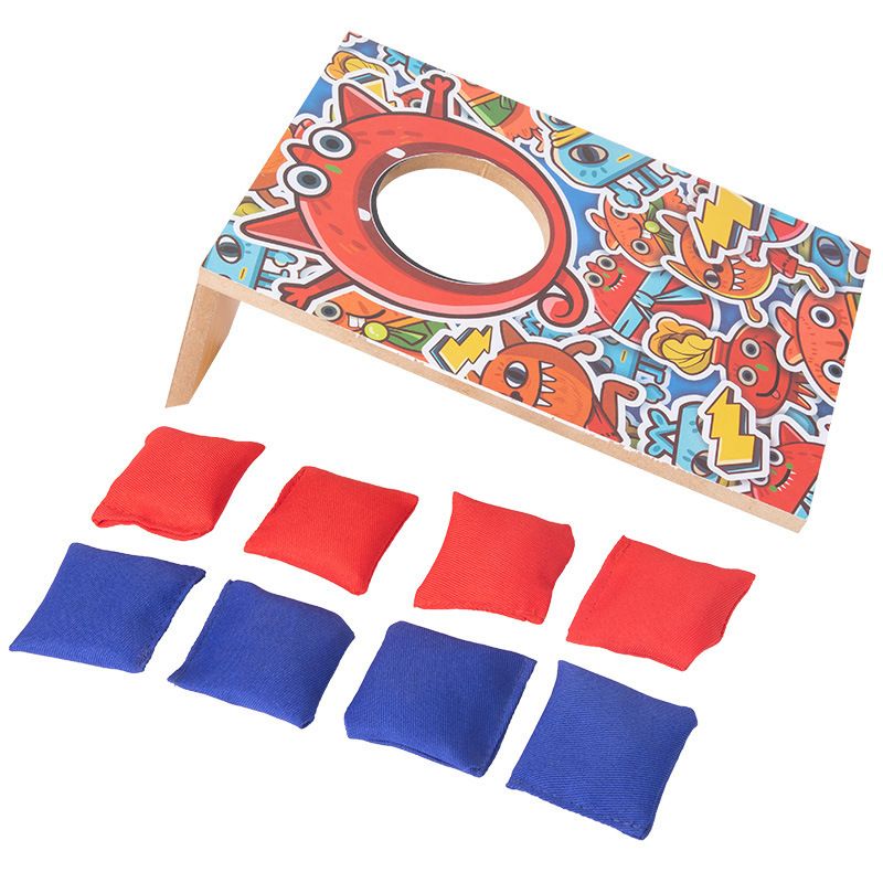 Children's cloth sandbag throwing game, throwing target sandbag board, indoor and outdoor parent-child interactive toys