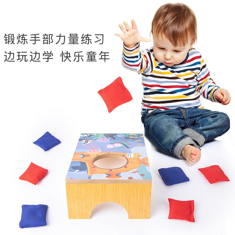 Children's cloth sandbag throwing game, throwing target sandbag board, indoor and outdoor parent-child interactive toys
