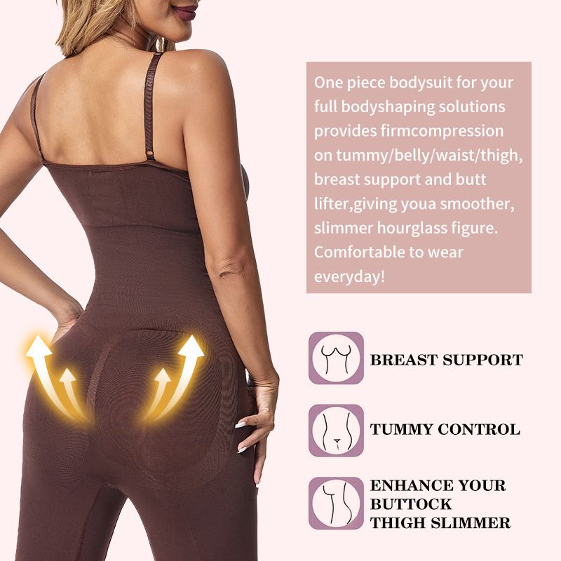 European and American popular body shaping clothes, no trace chest support, gather together to close the abdomen and waist, bikini hip strap boxer pants, the same Tiktok, hot in Africa
