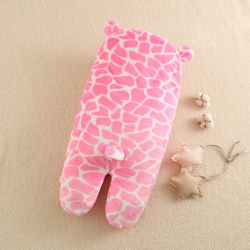 Baby hug, flannel baby sleeping bag, thickened split leg anti kick, baby bag, autumn and winter newborn swaddling bag