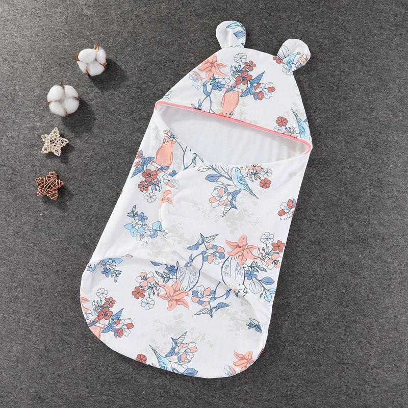 Newborn delivery room bag carried by newborn, butterfly swaddle, sleeping bag, pure cotton, spring, autumn, winter thick baby products