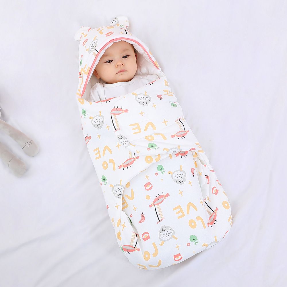 Newborn delivery room bag carried by newborn, butterfly swaddle, sleeping bag, pure cotton, spring, autumn, winter thick baby products