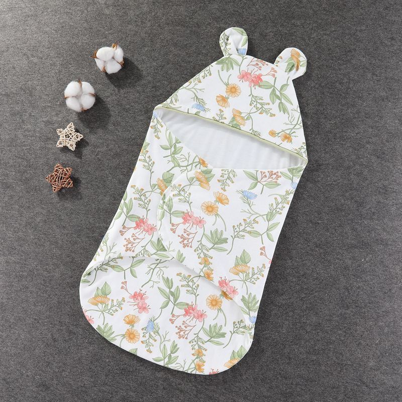 Newborn delivery room bag carried by newborn, butterfly swaddle, sleeping bag, pure cotton, spring, autumn, winter thick baby products