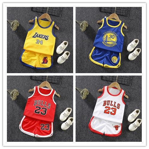 Children's sports basketball suit, summer set, performance suit, student vest, breathable and sweat wicking jersey for small and medium-sized boys