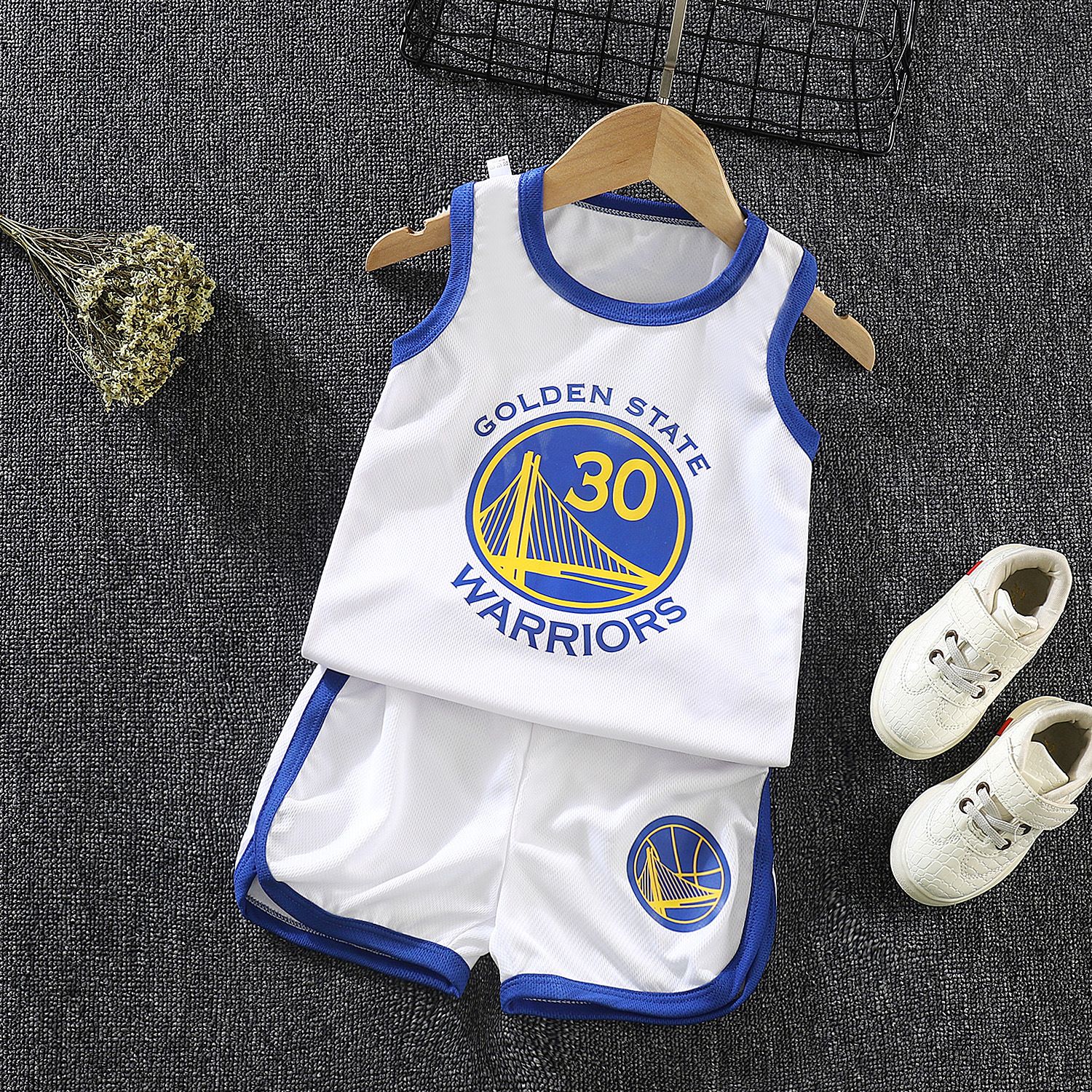 Children's sports basketball suit, summer set, performance suit, student vest, breathable and sweat wicking jersey for small and medium-sized boys