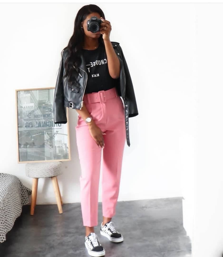 Spring/Summer High Waist Casual Suit Pants Slimming Suit Pants Women's Long Pants Autumn Professional Pants