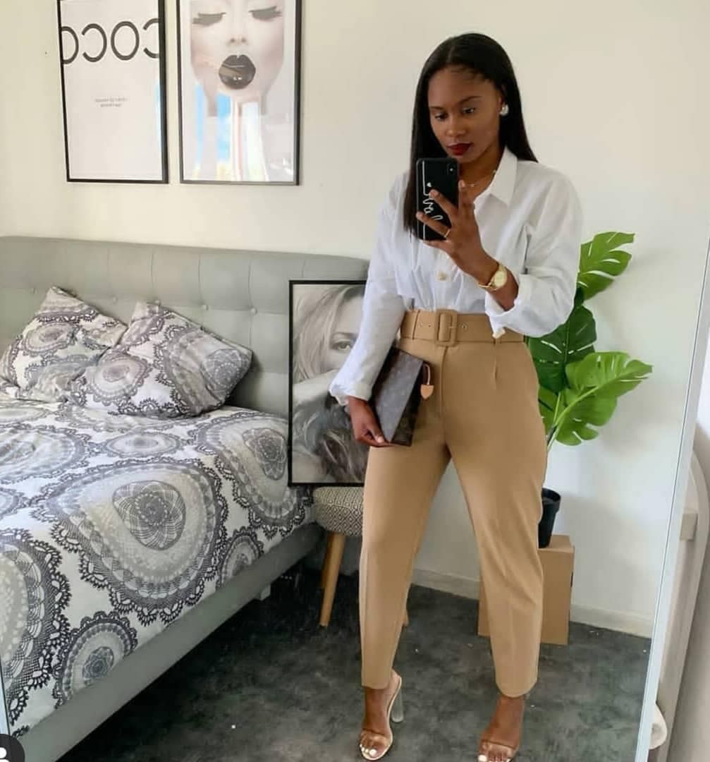 Spring/Summer High Waist Casual Suit Pants Slimming Suit Pants Women's Long Pants Autumn Professional Pants