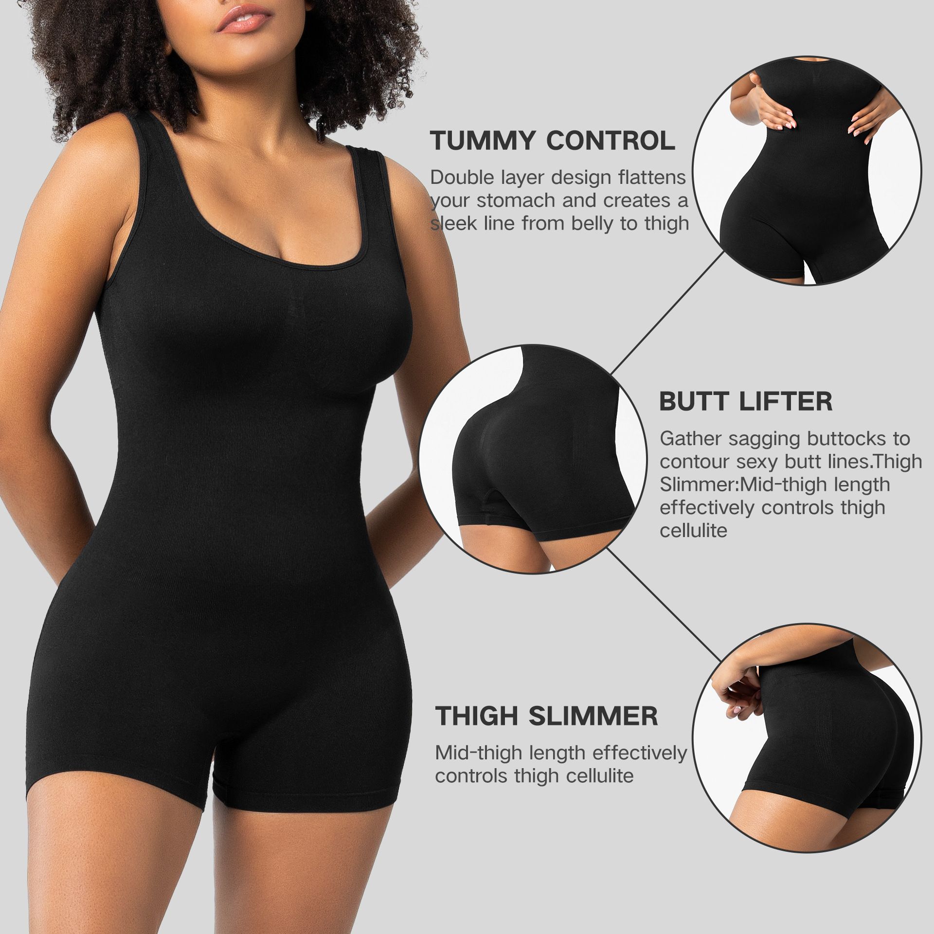 New body shaping jumpsuit for women, body shaping suit, strapless bodysuit Shapewear jumpsuit, waist wrapped chest underwear, T-shaped flat angle jumpsuit, popular oversized bottoming body shaping bra
