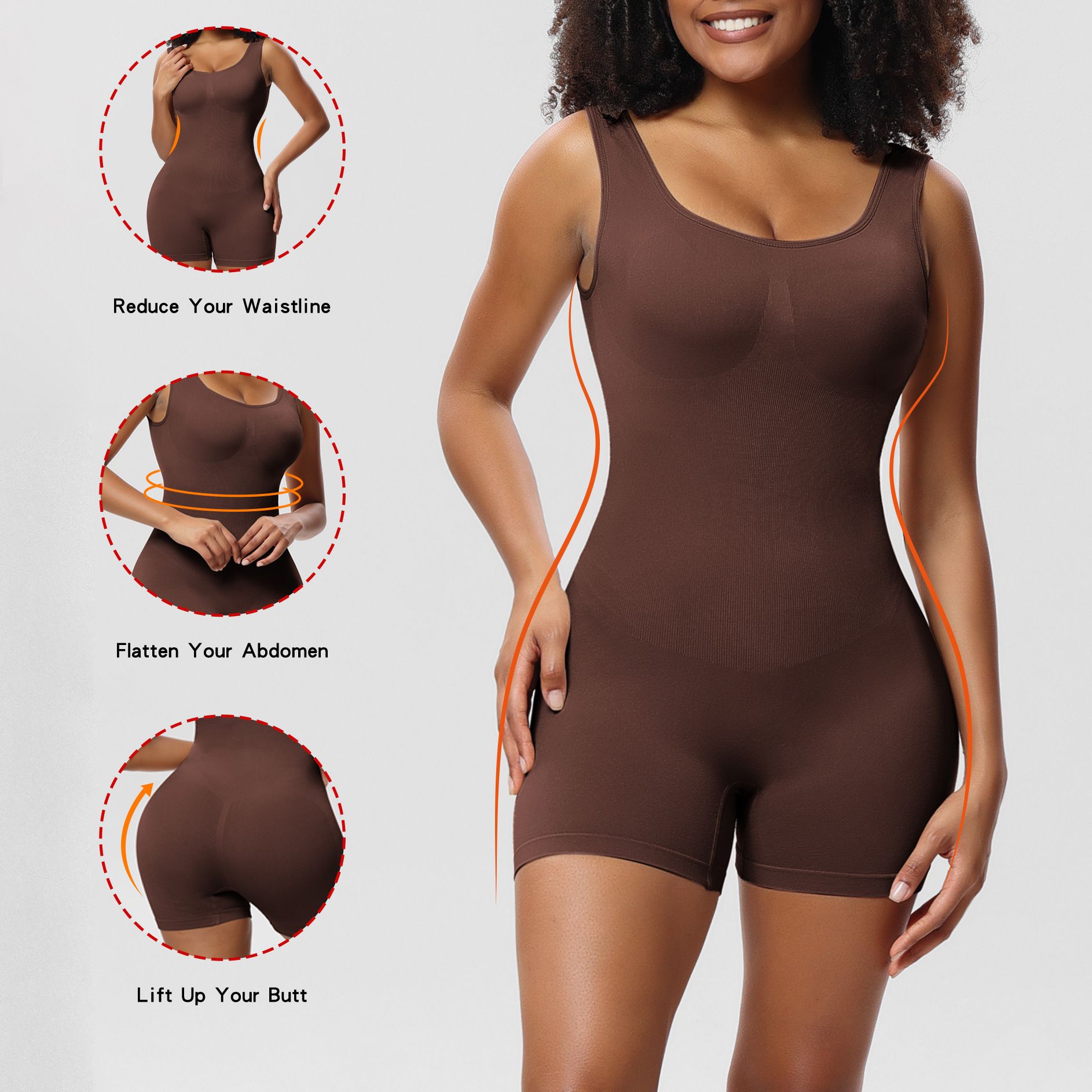 New body shaping jumpsuit for women, body shaping suit, strapless bodysuit Shapewear jumpsuit, waist wrapped chest underwear, T-shaped flat angle jumpsuit, popular oversized bottoming body shaping bra