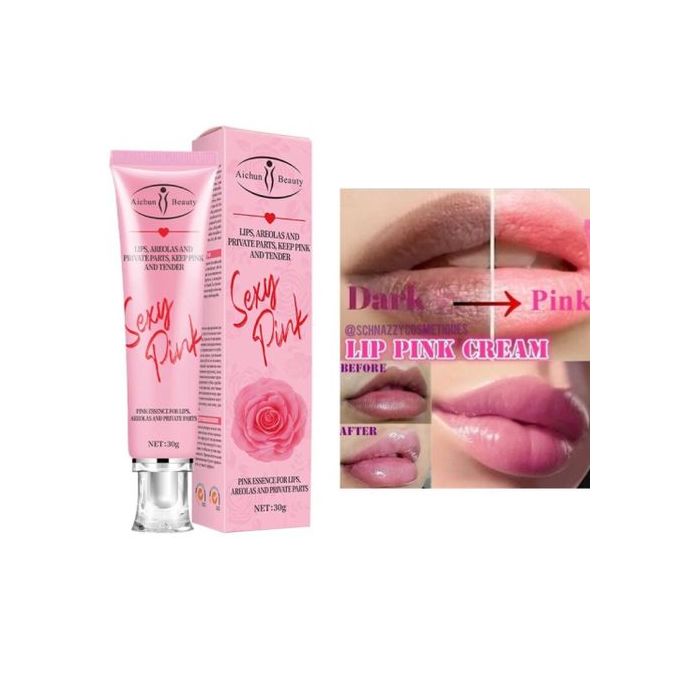 Aichun Beauty Pink & Tender Lip Cream Essence For Areolas Dark Inner Parts